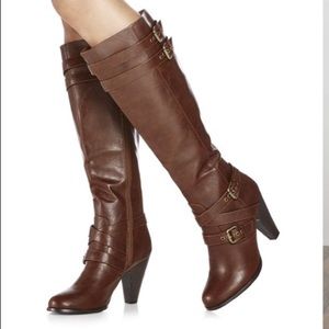 JustFab Isidore. Size 6.5. Deep brown. Never worn.